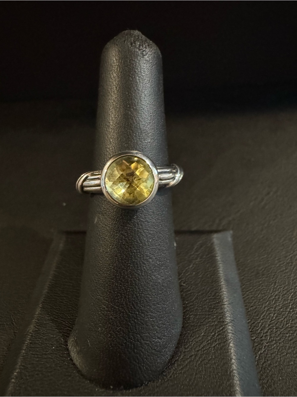 Peter Thomas Roth Sterling Silver Lemon Quartz Ring